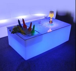 Image15 1682966544 LED Lounge Table - w/ Built-In Ice Bucket