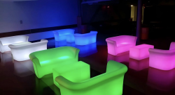 LED Sofa - Round Corner Piece