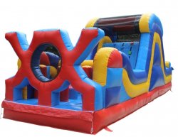 X-Run Obstacle Course and Slide