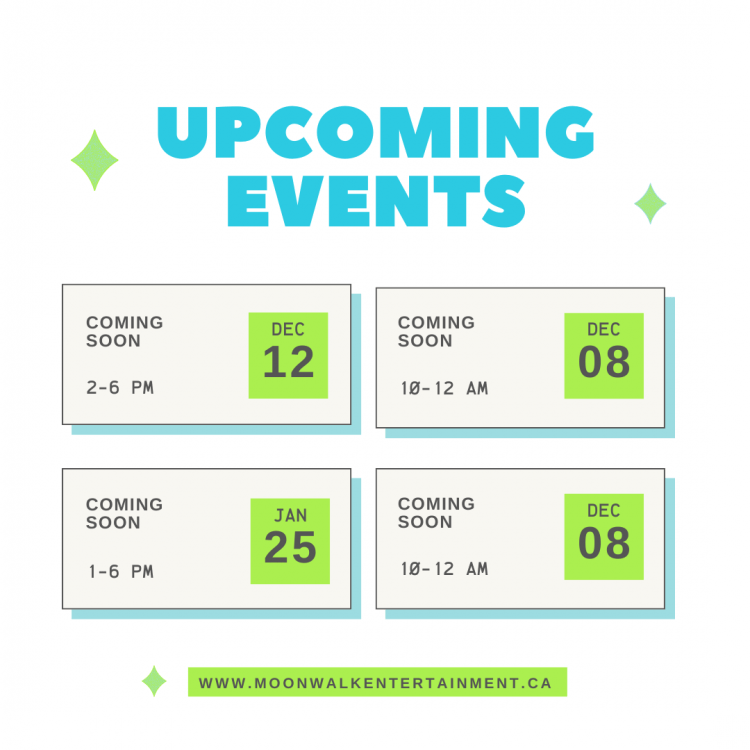 Upcoming Events!