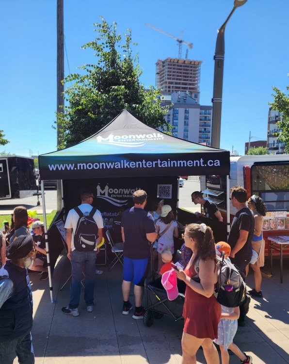 Moonwalk Entertainment Tent ADD-ON ONLY