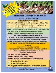 Leekfest in Magnetawan!