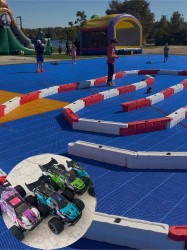 RC Cars + Track