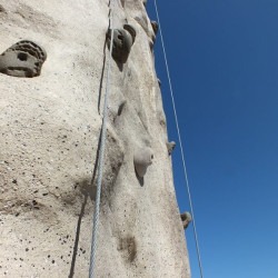 Rock Wall Close Up Side Rock Climbing Wall
